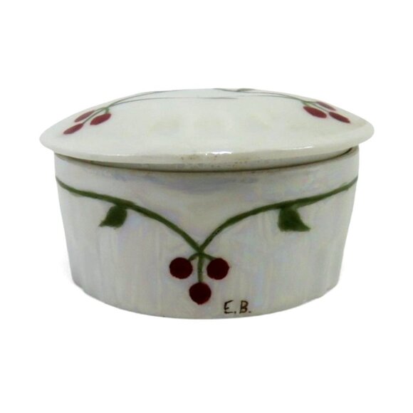 ROSENTHAL RC Bavaria Trinket Box Cherry Blossom Germany Vintage - Picture 2 of 9